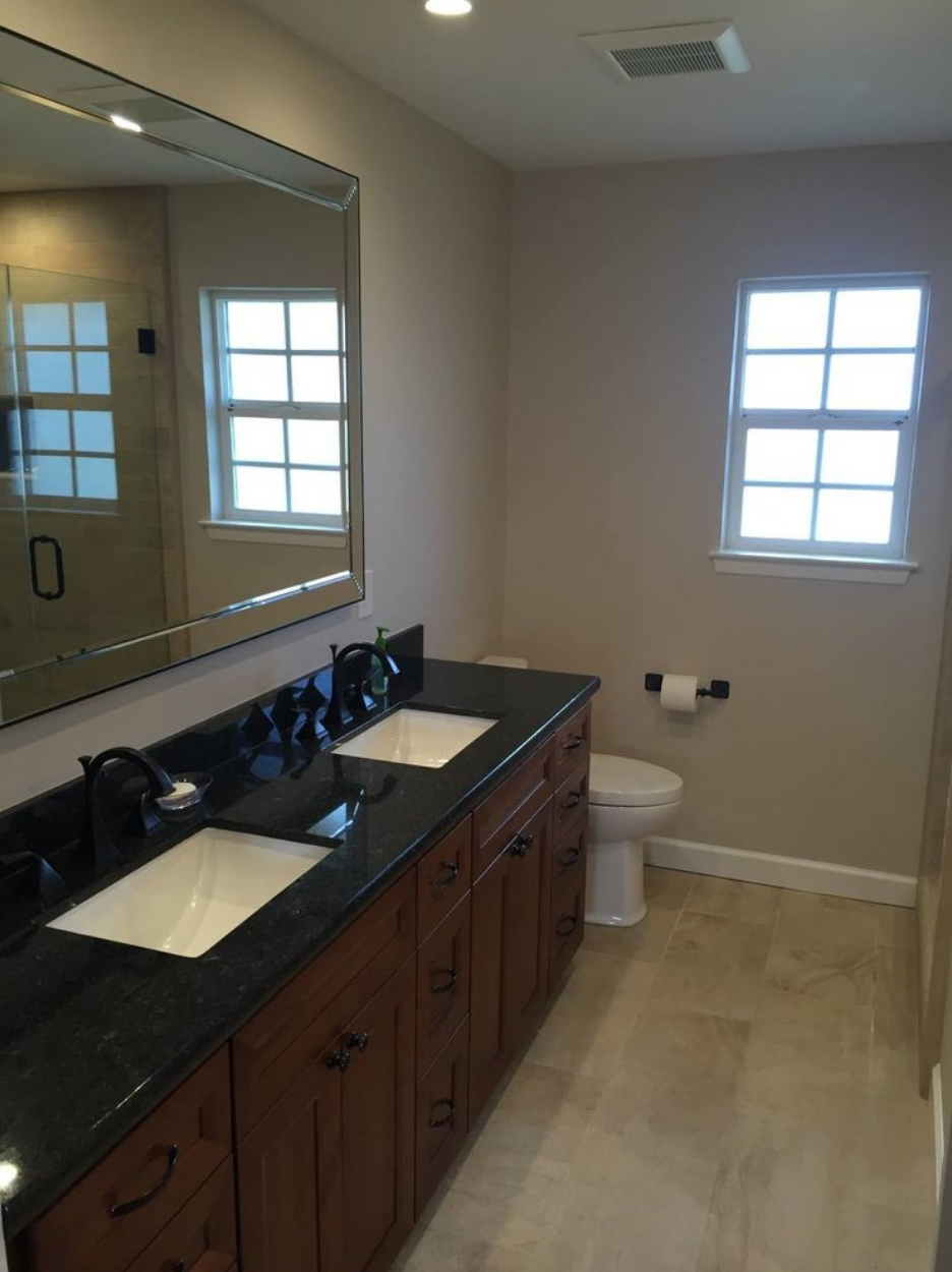 “Master Bathroom gets a simple yet much needed update